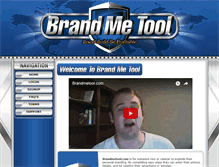Tablet Screenshot of brandmetool.com